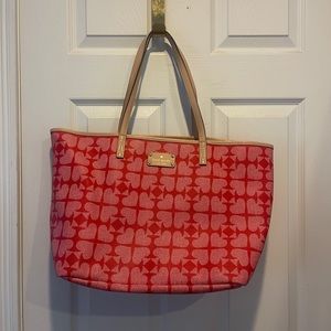 Kate Spade vinyl tote
